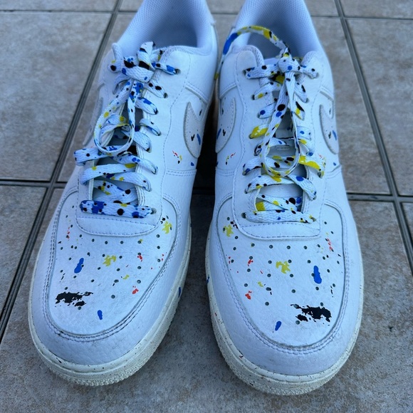 Nike Air Force 1 Low Splatter White CZ0339-100 main image 7
